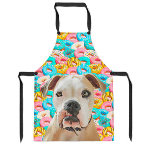 Personalized Pet Apron - Donuts