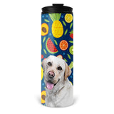 Personalized Pet Skinny Tumbler 16oz - Fruit Salad