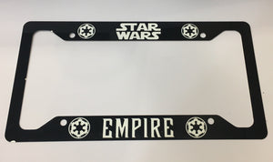 Star Wars Empire License Plate Frame