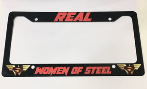 Wonder Woman Superman License Plate Frame