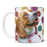 Personalized Pet Portrait Mug - Fun Flower