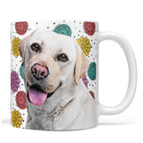 Personalized Pet Portrait Mug - Fun Flower