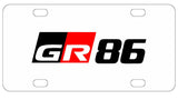 Toyota GR86 License Plate