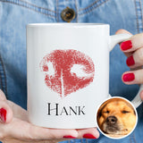 Personalized Pet Nose Print Mug