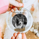 Personalized Pet Memorial Ornament