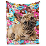 Personalized Pet Blanket - Donuts