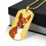 Personalized Luxury Pet Necklace - Dog Tag