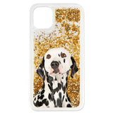 Personalized Dog Liquid Glitter Case