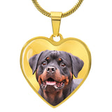 Personalized Luxury Pet Necklace - Heart