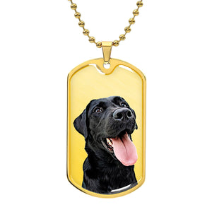 Personalized Luxury Pet Necklace - Dog Tag