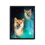 Personalized Pet Superimposed Portrait Prints