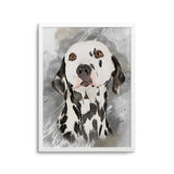 Personalized Pet Portrait Prints - Watercolor Illustration