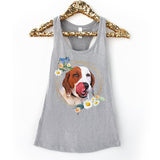 Personalized Daisy Pet Tank Top