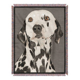 Personalized Pet Portrait Woven Blanket