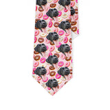 Personalized Pet Face Necktie - Donuts