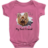 Personalized Pet Baby Onesie - My Best Friend