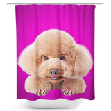 Personalized Pet Portrait Shower Curtain