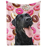 Personalized Pet Blanket - Donuts