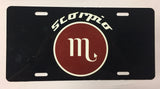 Scorpio License Plate