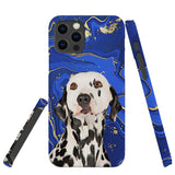 Personalized Pet iPhone Case - Marbled Color