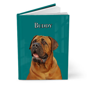 Personalized Pet Portrait Journal