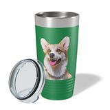 Personalized Dog Ringneck Travel Tumbler 20oz