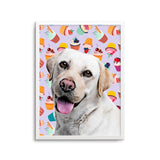 Personalized Pet Portrait Prints - Cupcakes