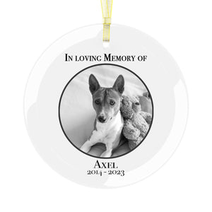 Personalized Pet Memorial Ornament