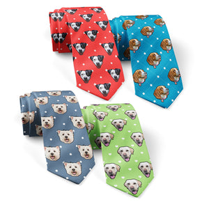 Personalized Pet Face Necktie