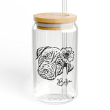 Personalized Pet 16oz Libbey Glass Can