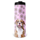 Personalized Pet Skinny Tumbler 16oz - Mandala