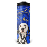 Personalized Pet Skinny Tumbler 16oz - Marbled Color