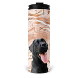 Personalized Pet Skinny Tumbler 16oz - Marbled Color