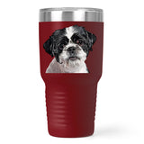 Personalized Dog Ringneck Travel Tumbler 30oz