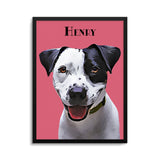 Personalized Pet Color Portrait Prints