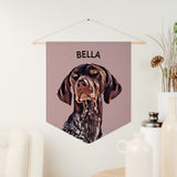 Personalized Pet Wall Pennant