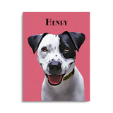 Personalized Pet Color Portrait Prints