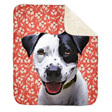 Personalized Pet Sherpa Blanket - Meadow