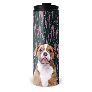 Personalized Pet Skinny Tumbler 16oz - Meadow