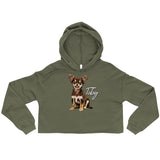 Personalized Pet Crop Hoodie