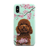 Personalized Cherry Blossom Pet iPhone Case