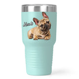 Personalized Dog Ringneck Travel Tumbler 30oz