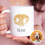 Personalized Pet Nose Print Mug