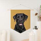 Personalized Pet Wall Pennant