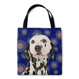 Personalized Dog Tote Bag - Mandala Design