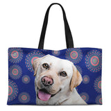 Personalized Pet Weekender Tote Bag - Mandala