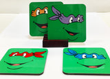 Teenage Mutant Ninja Turtles Coaster Set