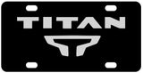 Nissan Titan License Plate