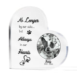 Personalized Pet Memorial - Acrylic Heart