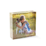 Personalized Pet Acrylic Block - Photo